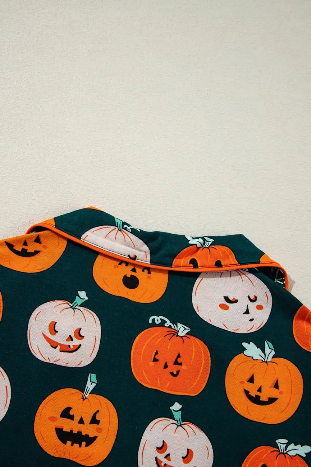 Orange Halloween Pajama Set - Love Salve